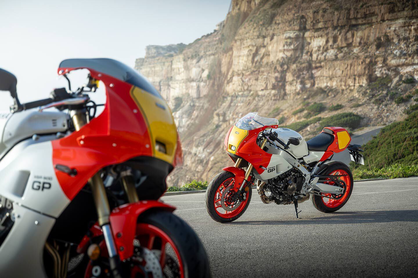At the moment the Euro 5+ XSR900 GP isn't available in the USA despite its historic connection to American racing.