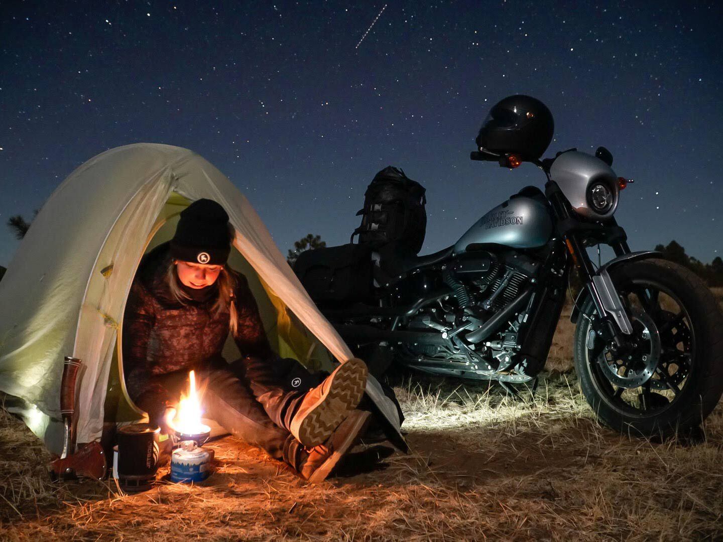 Rider Kalen Thorien is no stranger to misadventure, from crashing to having her camping gear stolen, but regardless, moto trips keep her recharged and grounded.