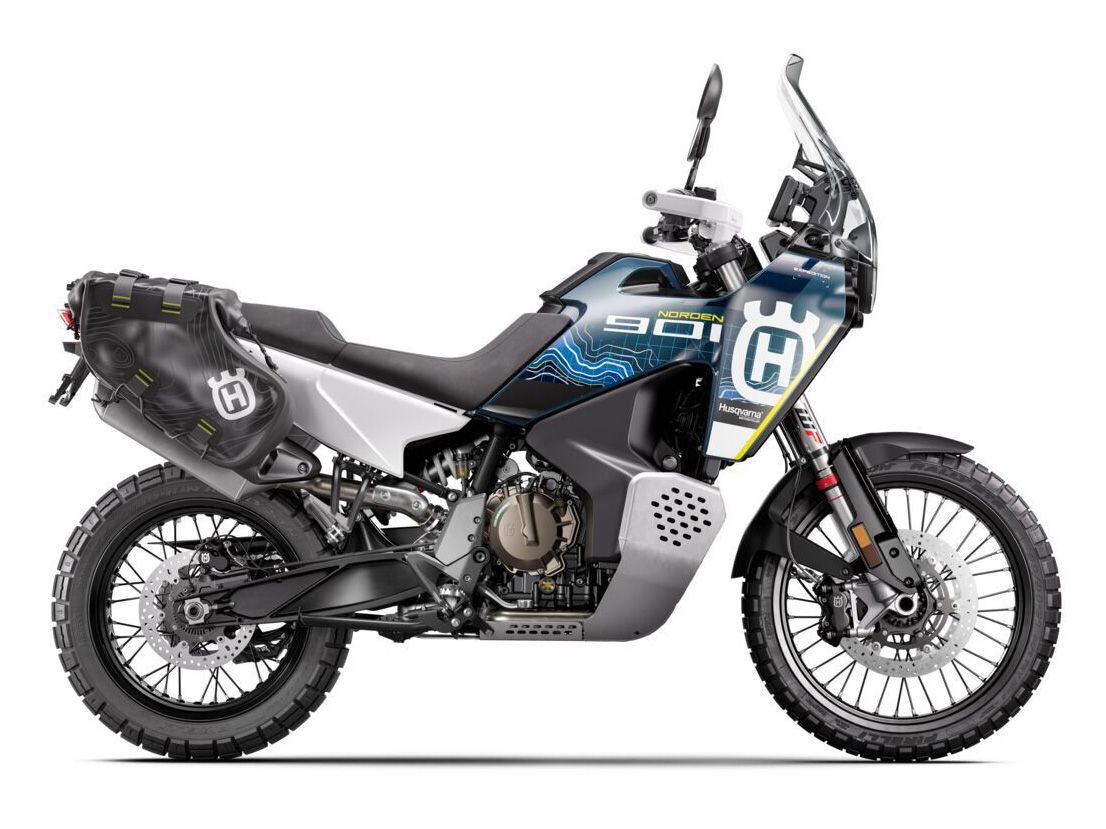 Husqvarna’s travel-oriented Norden 901 Expedition sees a modest price bump compared to the Norden 901. MSRP is $15,799 versus $14,499