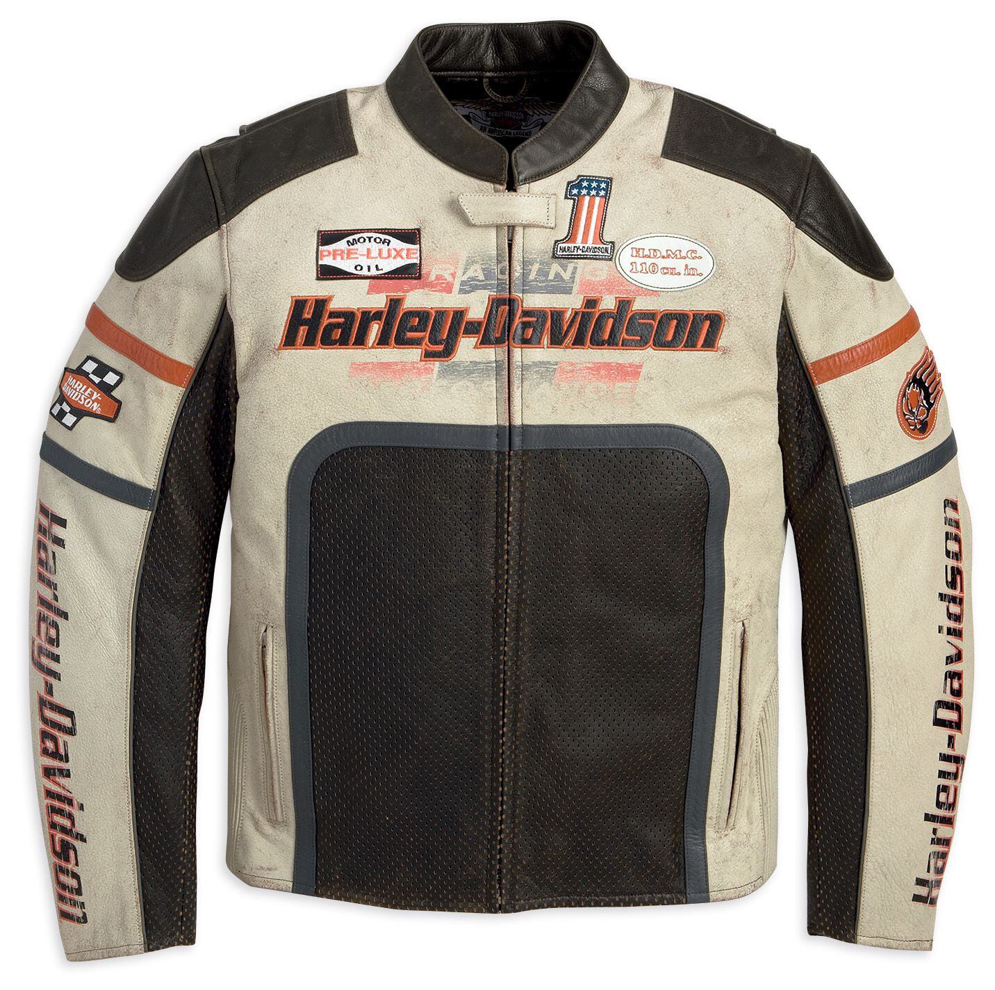 New Men's Half Mile Leather Jacket From Harley-Davidson | Motorcyclist