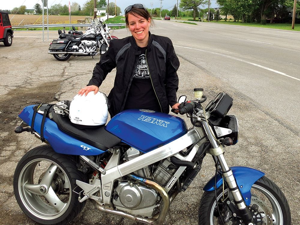MEGAPHONE: How Moto-Therapy, Friends And A Honda Hawk GT Can