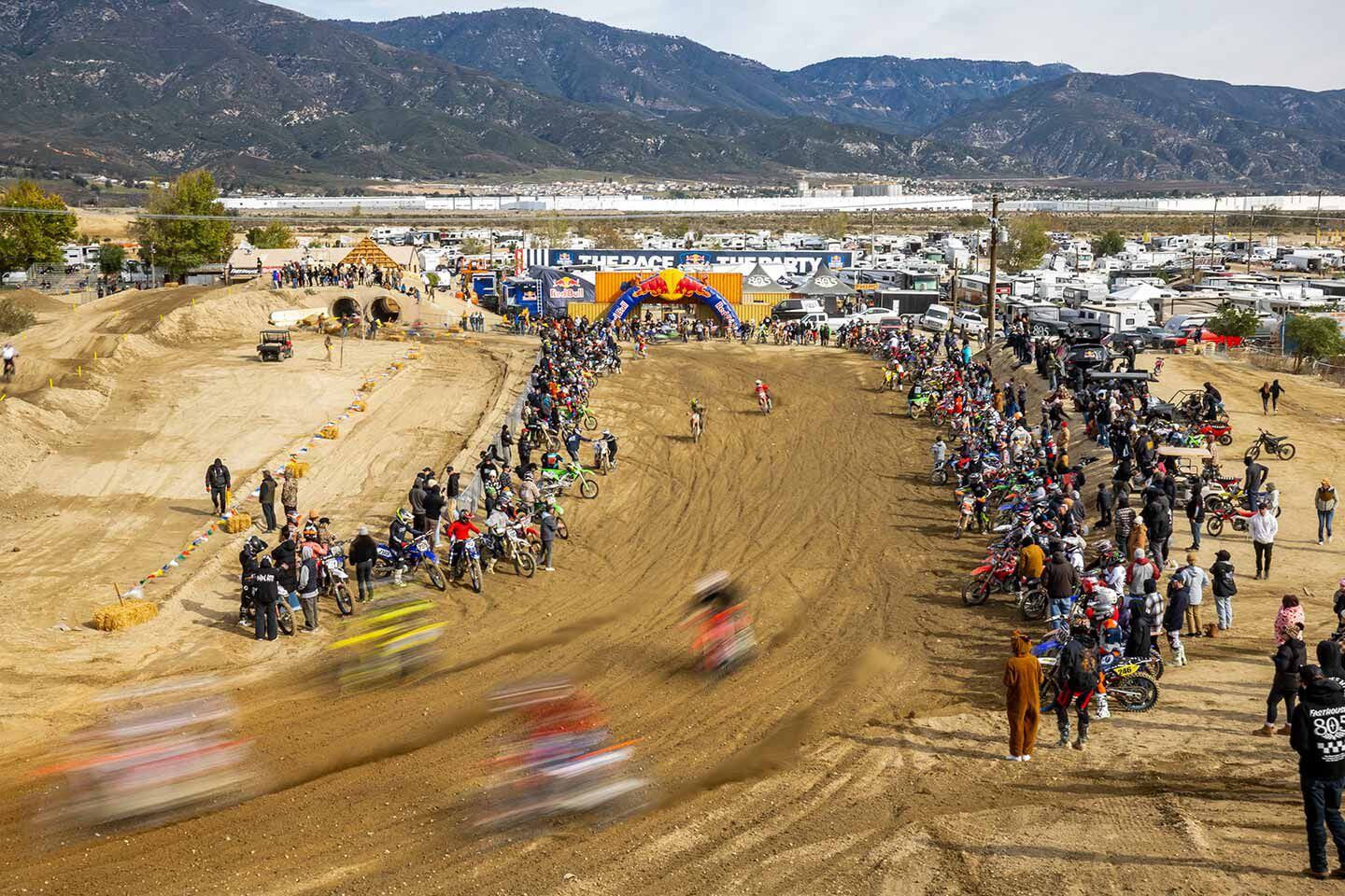 As usual the two-person Moto-A-GoGo team race is always a hit. Two-person teams trade off with one another lap after lap for bragging rights in the 75-minute race.