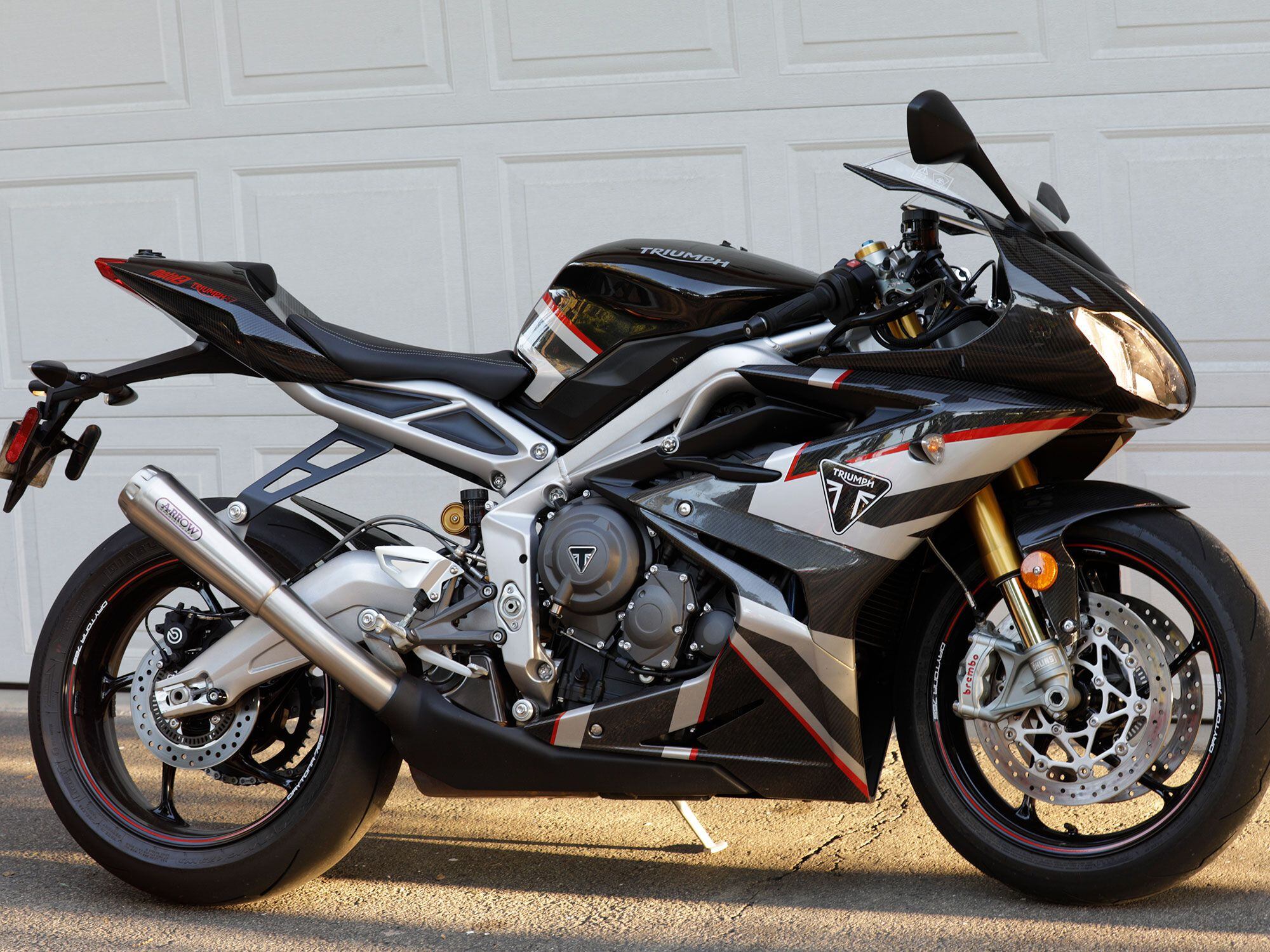 For those that want to own a piece of grand prix racing history that they can ride to work, enter the $17,500 Triumph Daytona Moto2 765 Limited Edition.