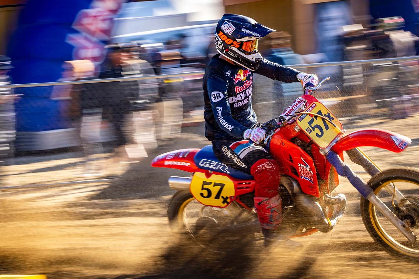 Good times and roost is what the annual Red Bull Day in the Dirt motocross grand prix is about.