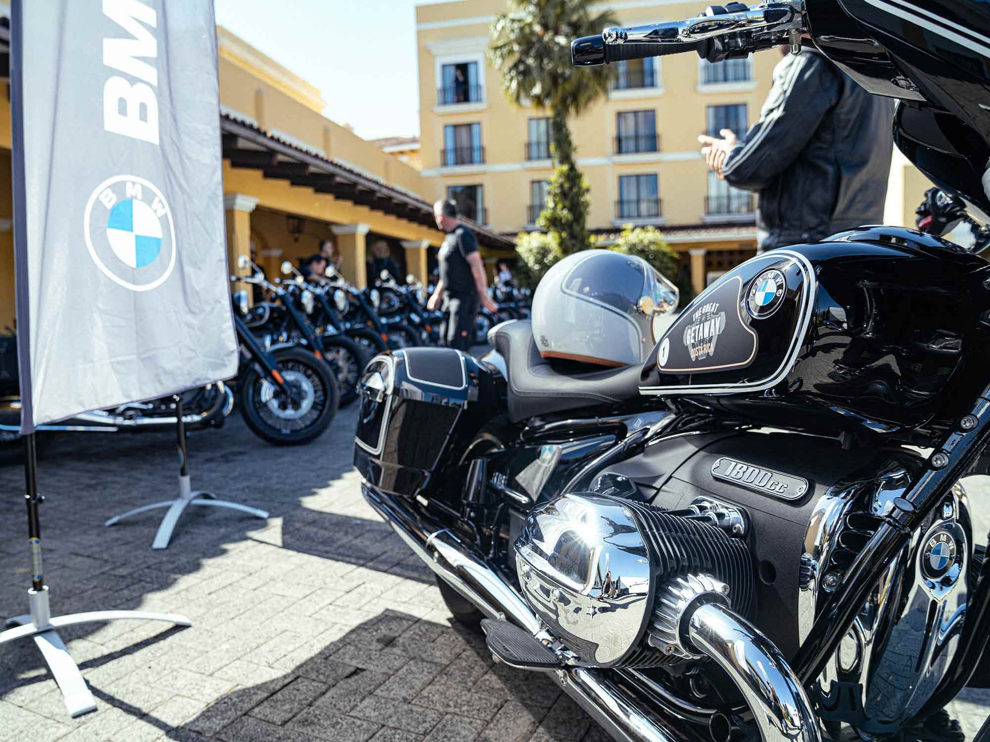 We participate in BMW Motorrad’s The Great Getaway R 18 cruiser motorcycle tour in Costa Rica.