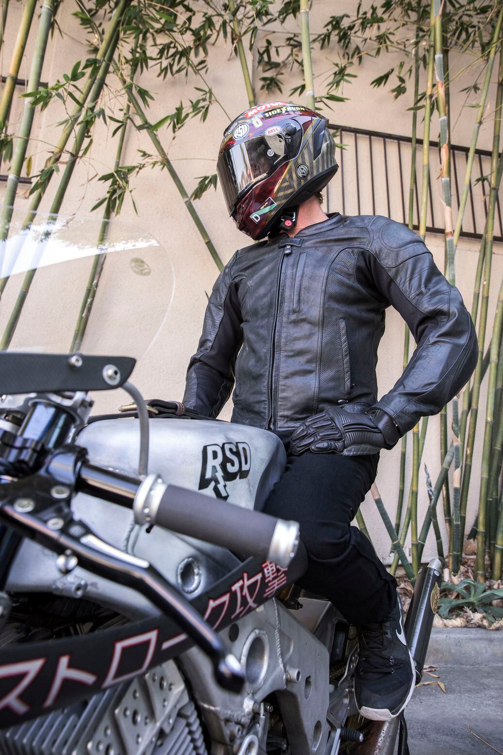 SANTASSE レザージャケット TRACKER JACKET サンタセ New RSD Riding Jackets | Motorcyclist