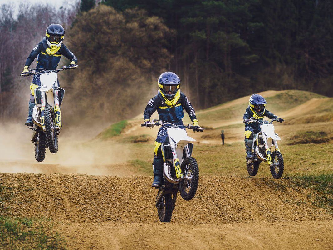Husqvarna’s four mini motocross bikes get reworked for the 2023 model year.