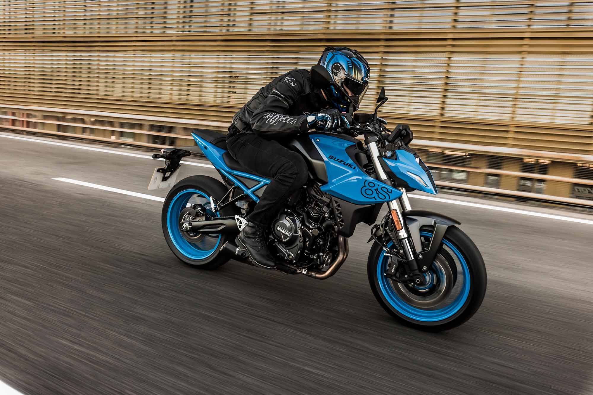 The GSX-8S has one of the boldest designs of any Suzuki released in recent years.