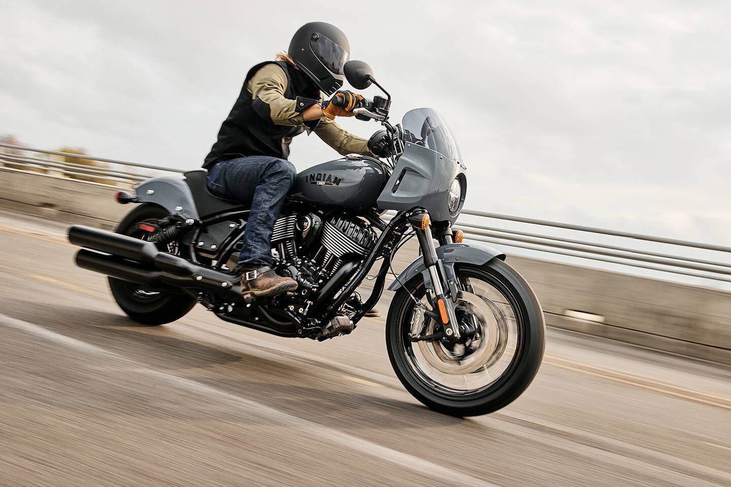 Take a laid-back ride to somewhere far away on the new Indian Sport Chief.