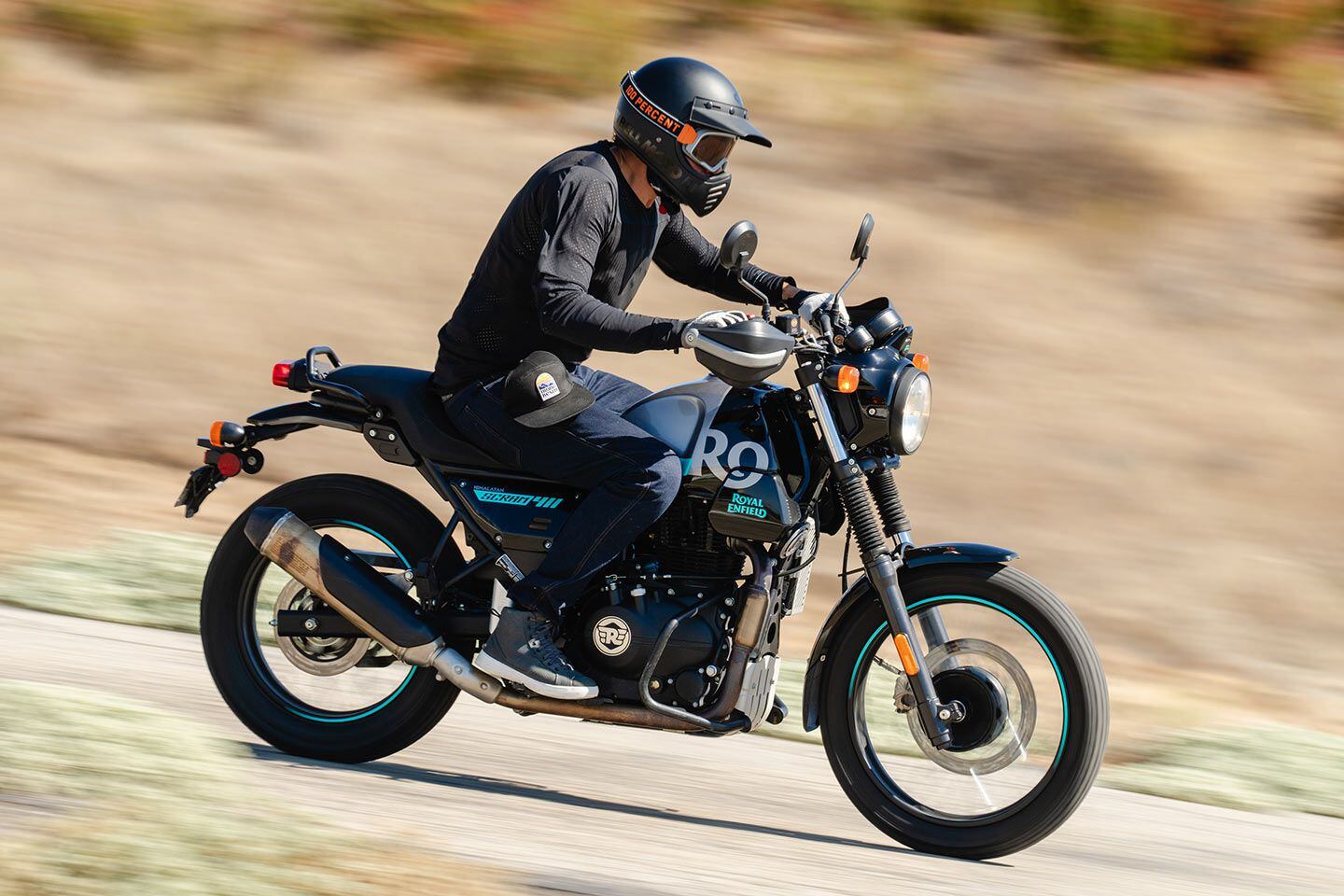 The Enfield’s 411 engine makes the majority of its torque from just above idle (upward of 20 lb.-ft.) which makes it an easy bike to ride for beginners and first-timers.