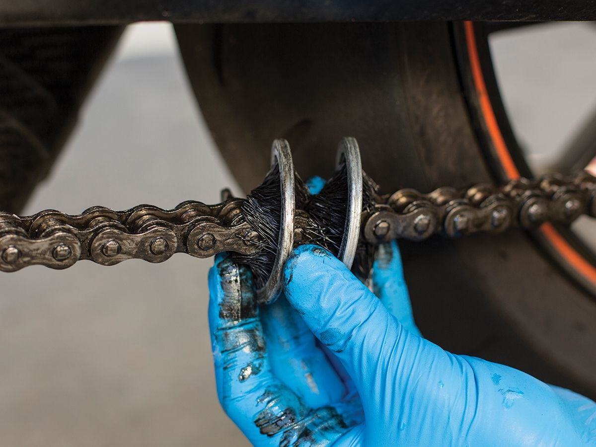 How To Clean Your Motorcycle Chain