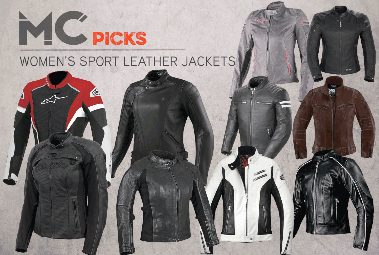 New Women's Leather Motorcycle Jackets Motorcyclist