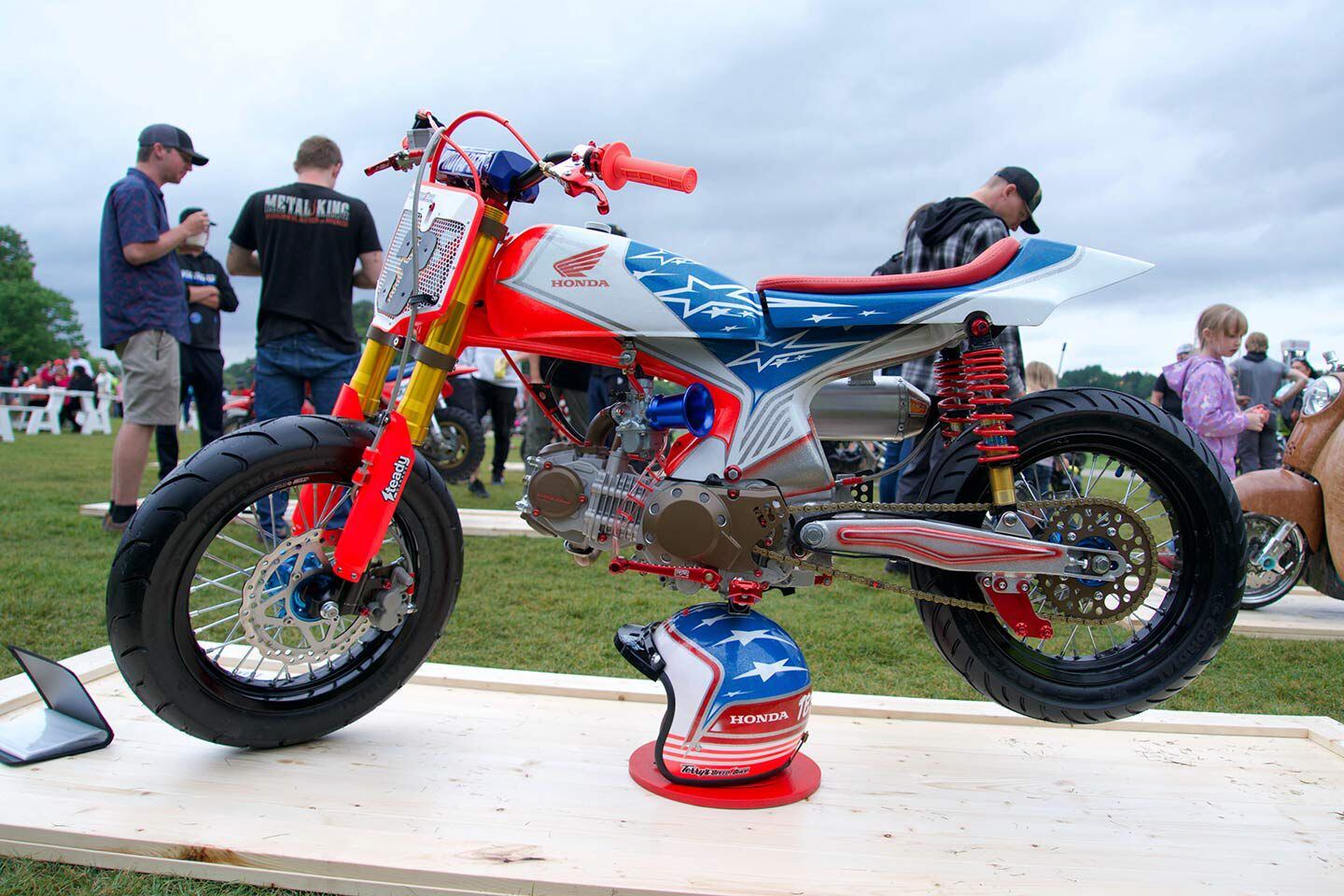 1969 Honda CL90 Street Tracker by Terry Hunter.