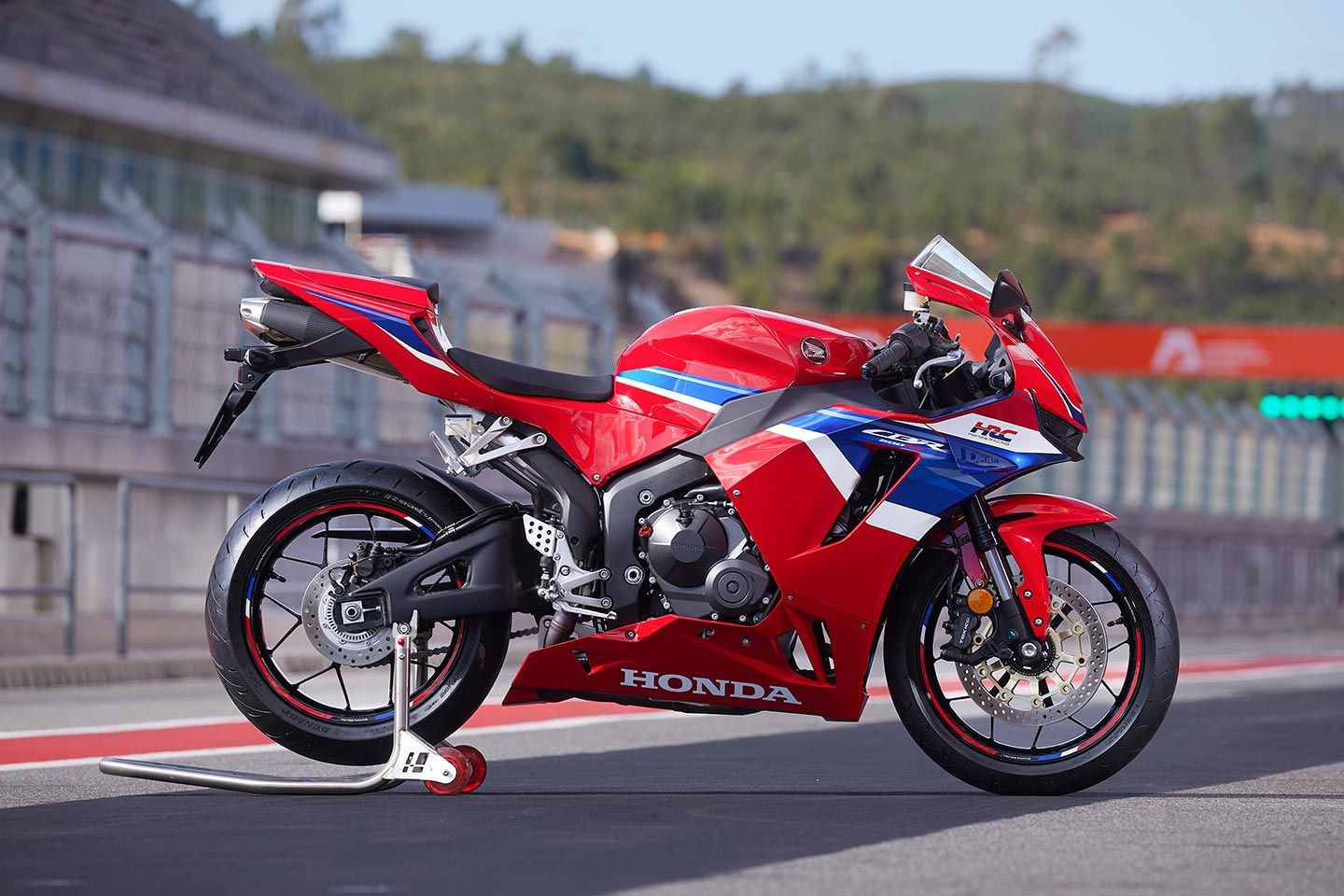 Honda’s new CBR600RR for 2024, now Euro 5+ compliant and recently launched in Portimão, Portugal.