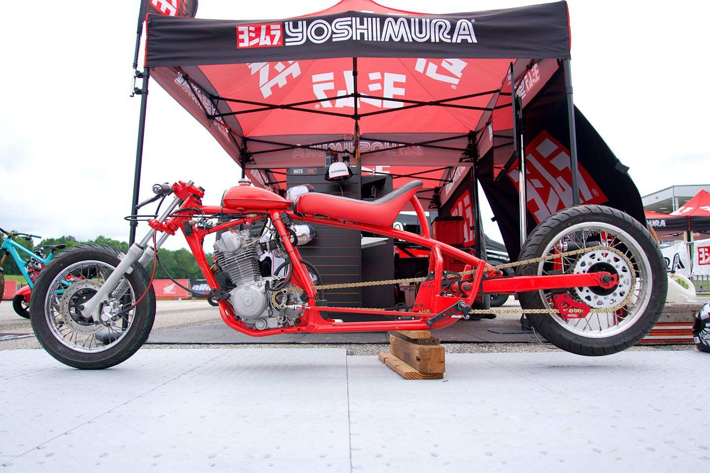 Honda XR200 Drag Bike by Gilbert Jennings.