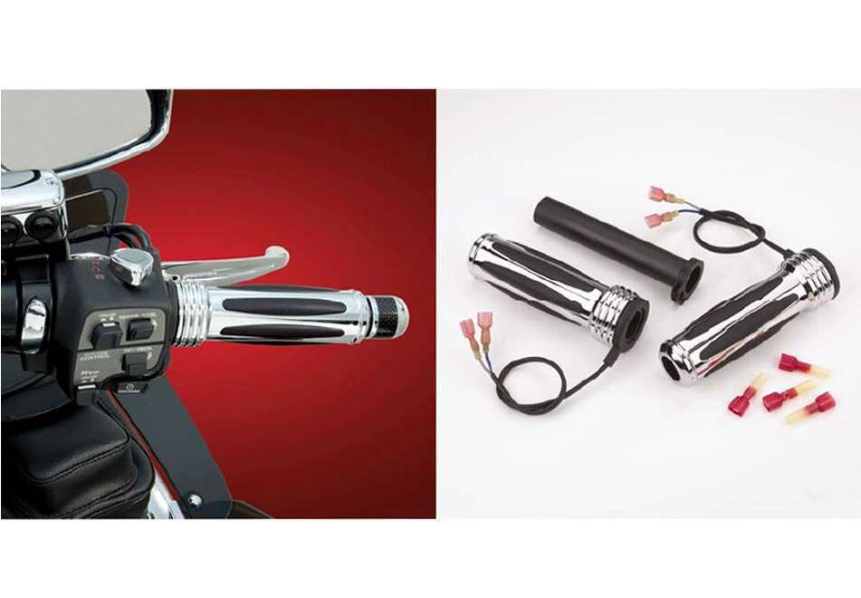 Big Bike Parts® Comfort Heated Grips Motorcyclist