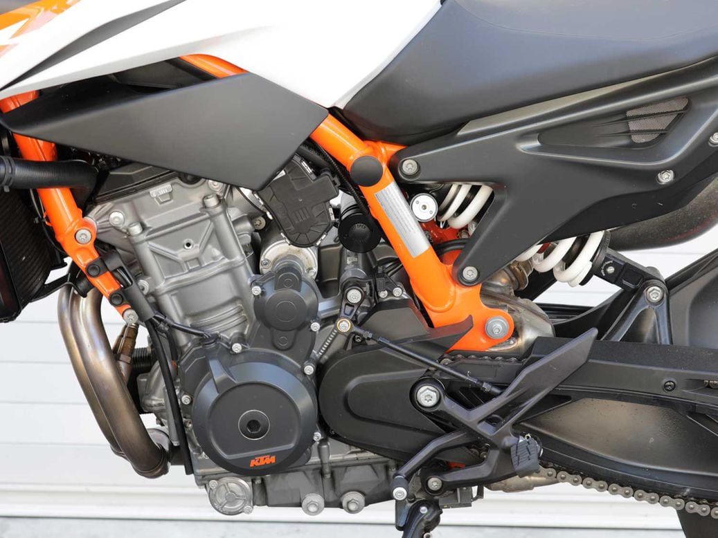 Extensión De Guardabarros Trasero (Hugger) Para KTM 890 Duke / Duke R (2020+) - Color Negro Mate