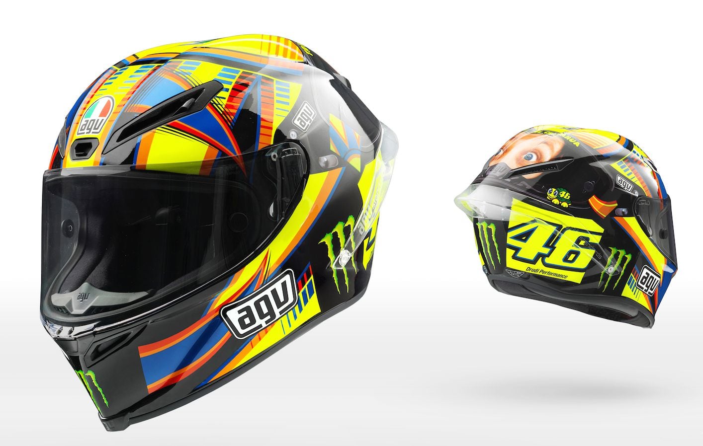 AGV Releases Rossi Double Face Corsa Helmet | Motorcyclist