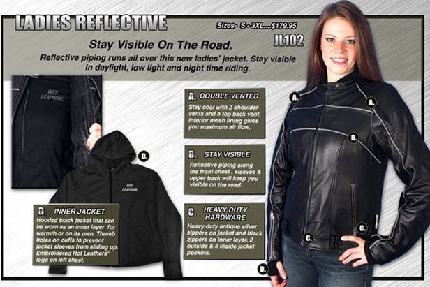 Hot Leathers Premium Leather Jackets | Motorcyclist
