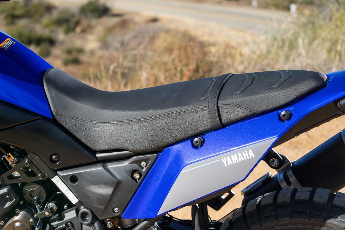 Taller riders and those who cover more off-road than on, will value the taller one-piece rally seat available as an OE accessory ($219.99).