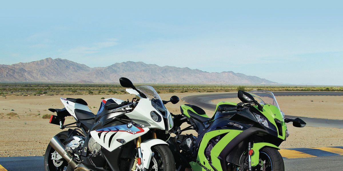 BMW S1000RR and Kawasaki ZX-10R | Motorcyclist