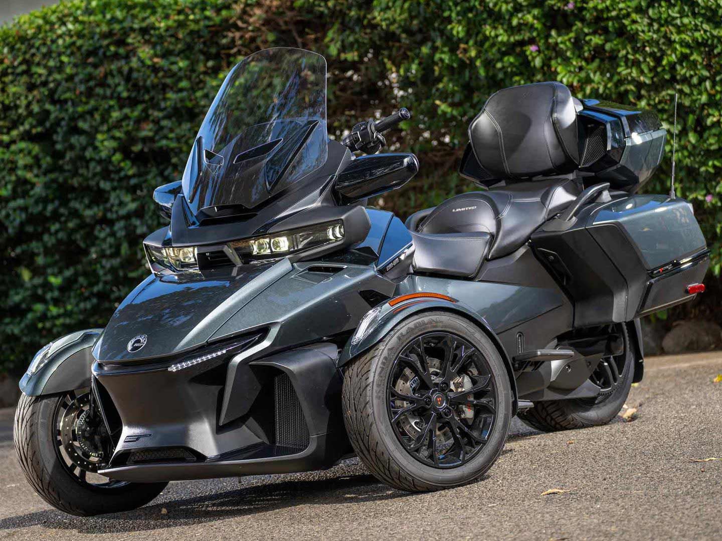 The ever-controversial Can-Am Spyder RT Limited.
