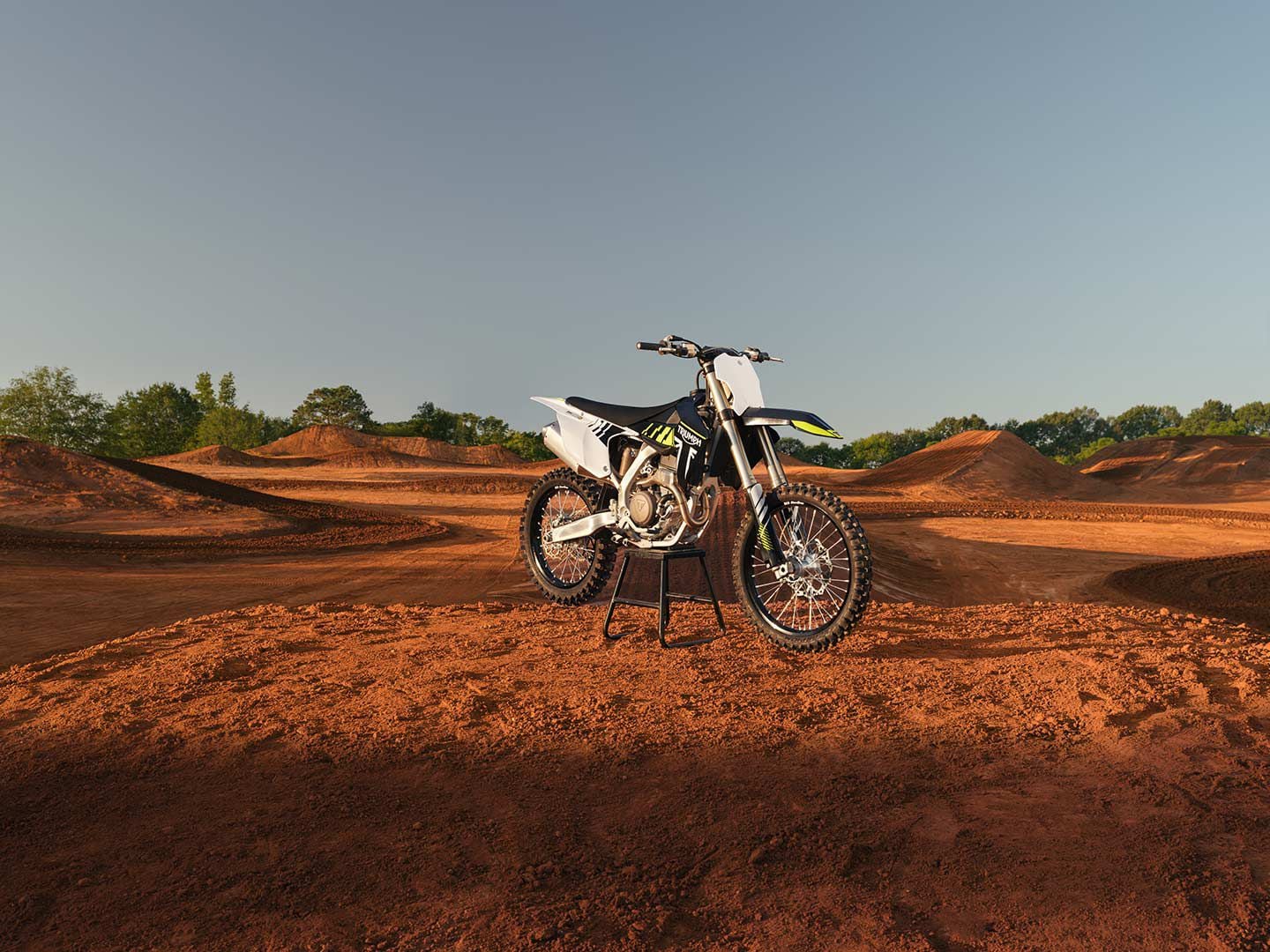 Meet the new Triumph TF 250-X motocross bike.