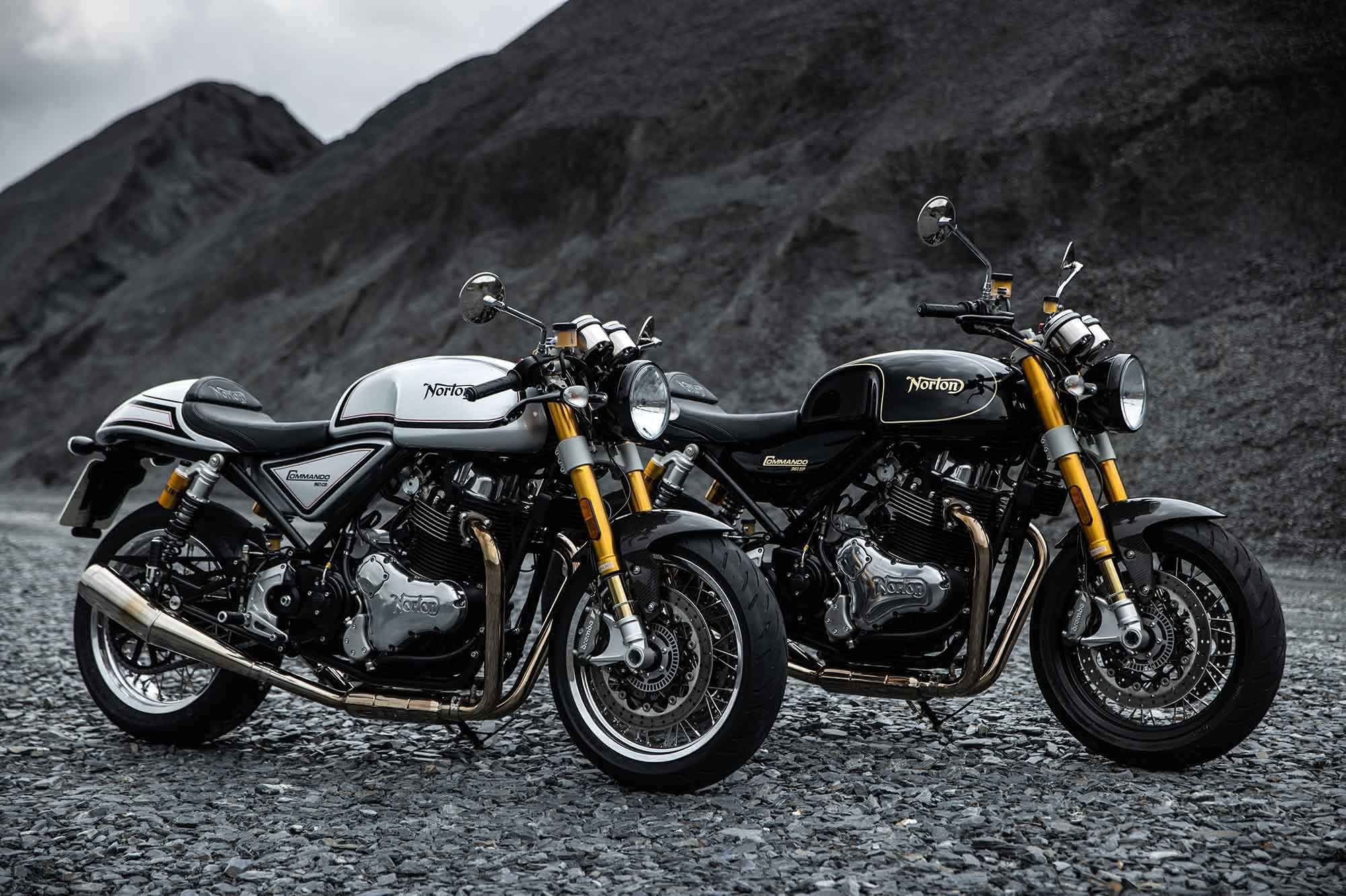 There are two models to choose from: the SP (Sport) and CR (Café Racer), with the only difference being the bars.