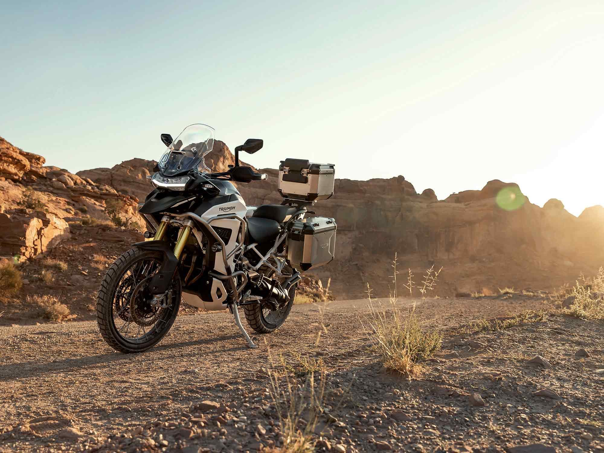 The 2022 Triumph Tiger 1200 Rally Explorer will start at $24,200.