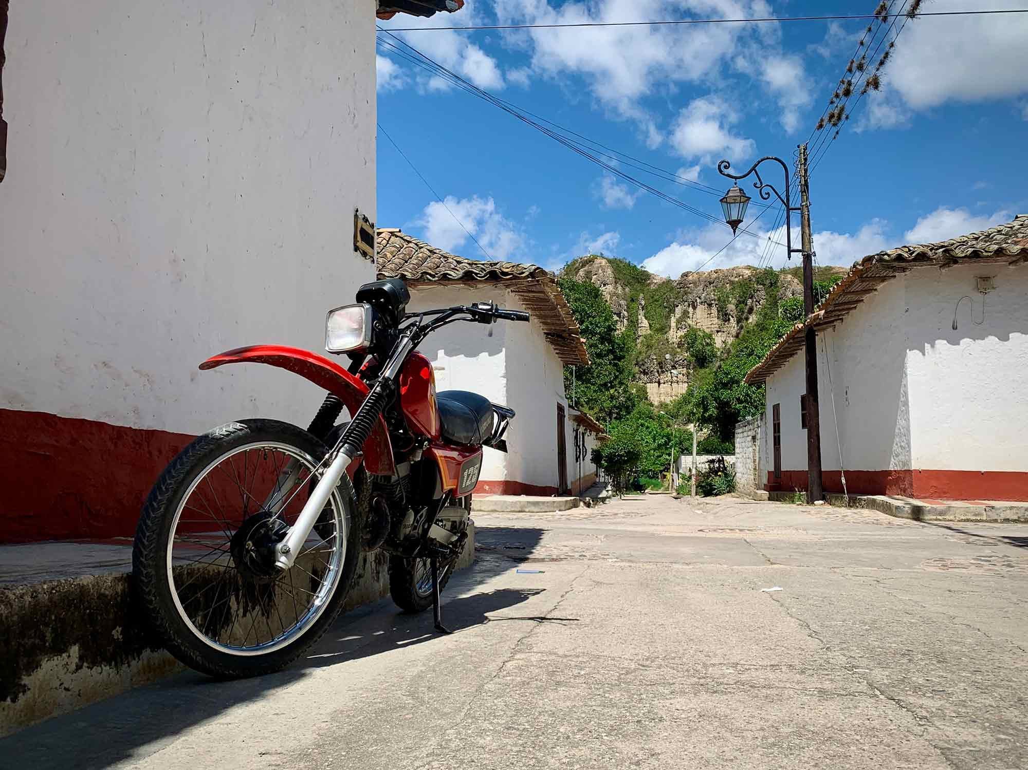 More of my local motorcycle photo tour through Playa de Belen. Walking these quaint streets, you can perceive the feelings of respect and affection the locals have with their town and their land by the care they show for their houses and streets.