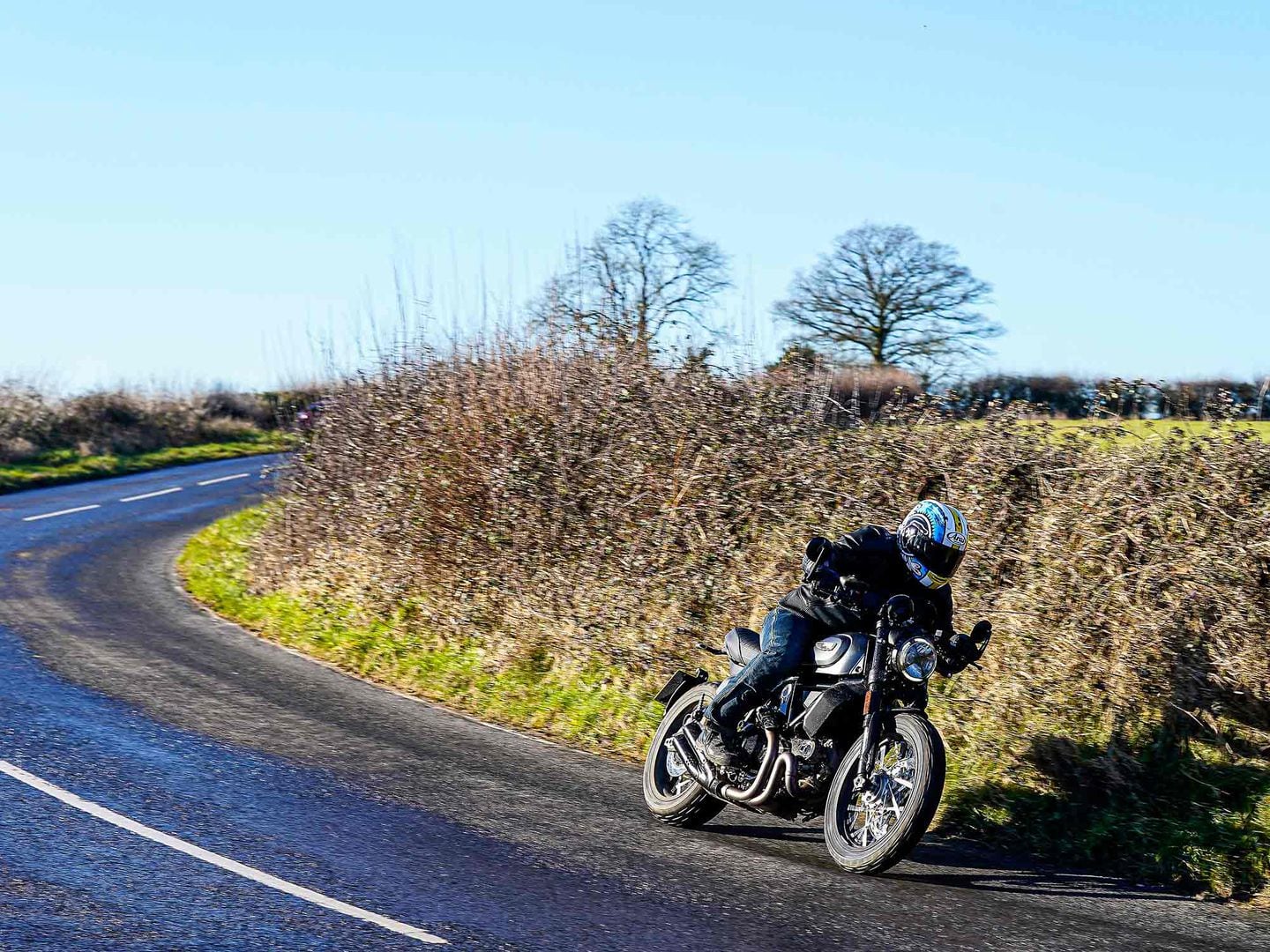 21 Ducati Scrambler Nightshift First Ride Review Motorcyclist