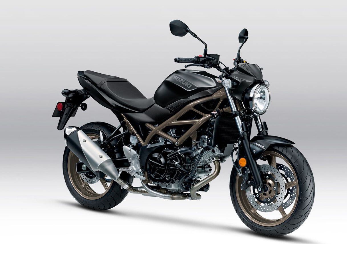 Will this be its last year? Suzuki’s SV650 ABS is back in the 2024 street lineup unchanged.