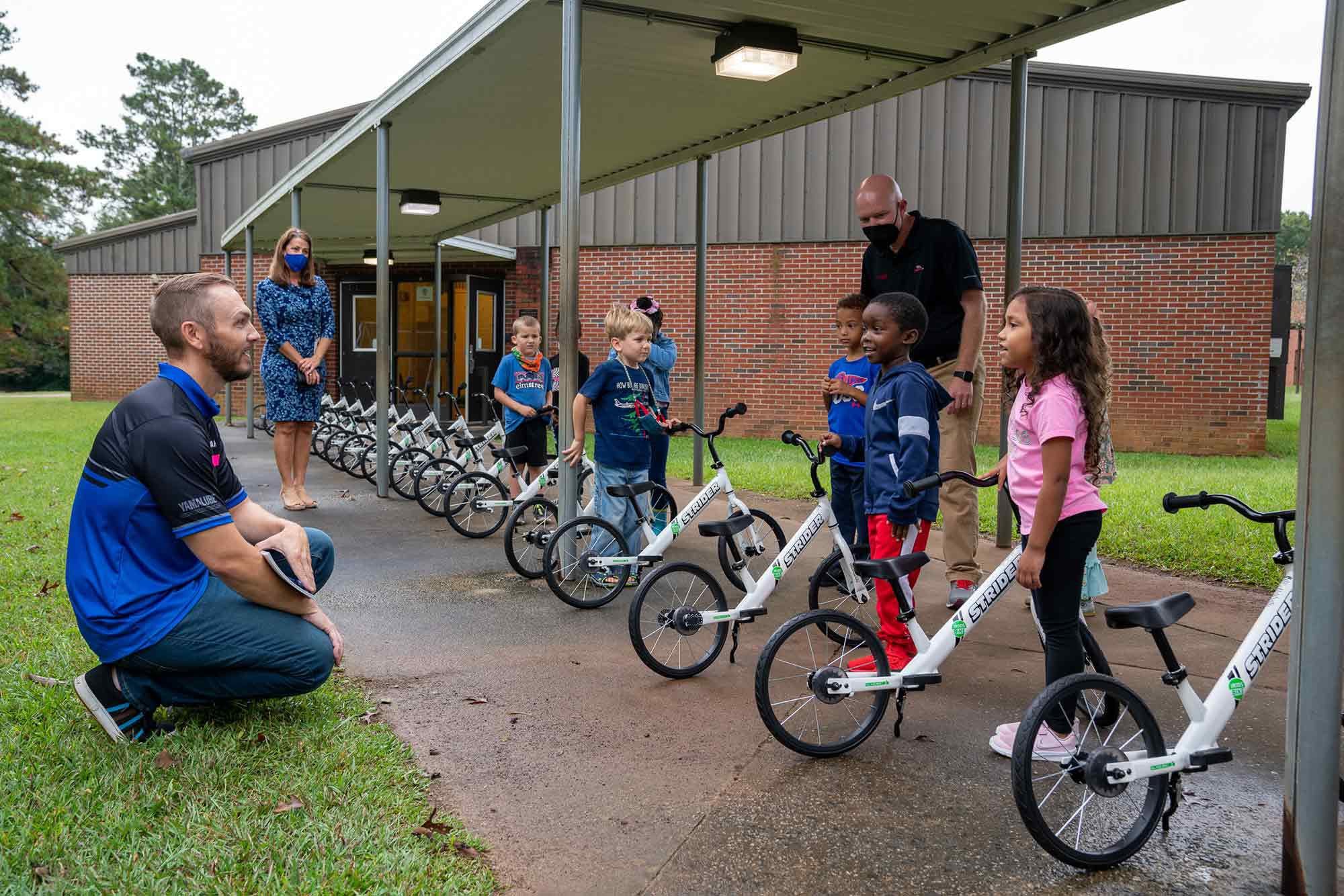 A $10 donation to All Kids Bike ensures that one kid will learn to ride.