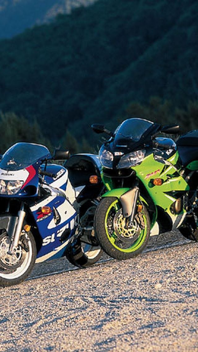 Suzuki GSX-R600, Honda CBR600F4, Kawasaki ZX-6R And Yamaha YZF-R6