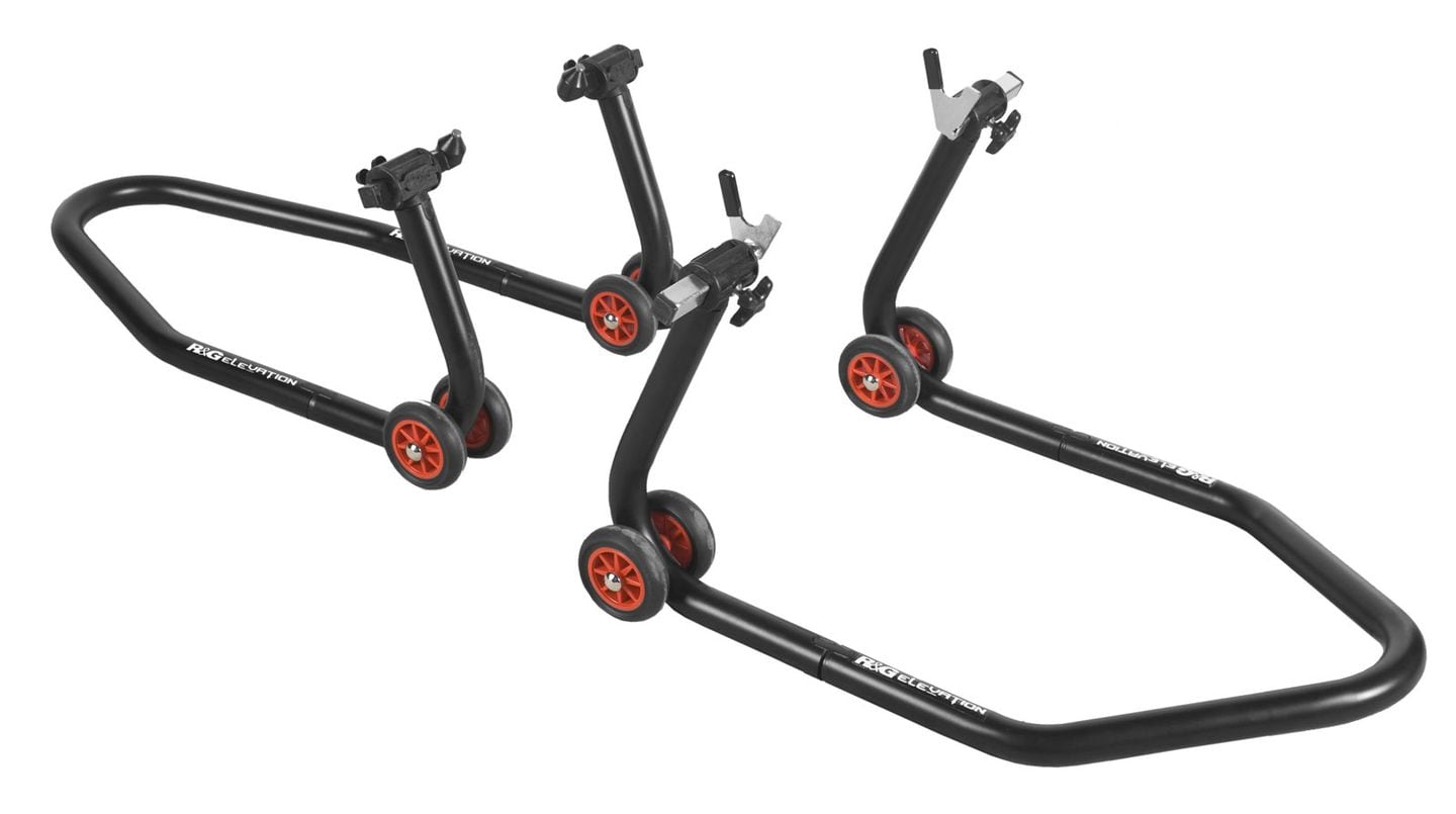 R&G Paddock Stands Motorcyclist