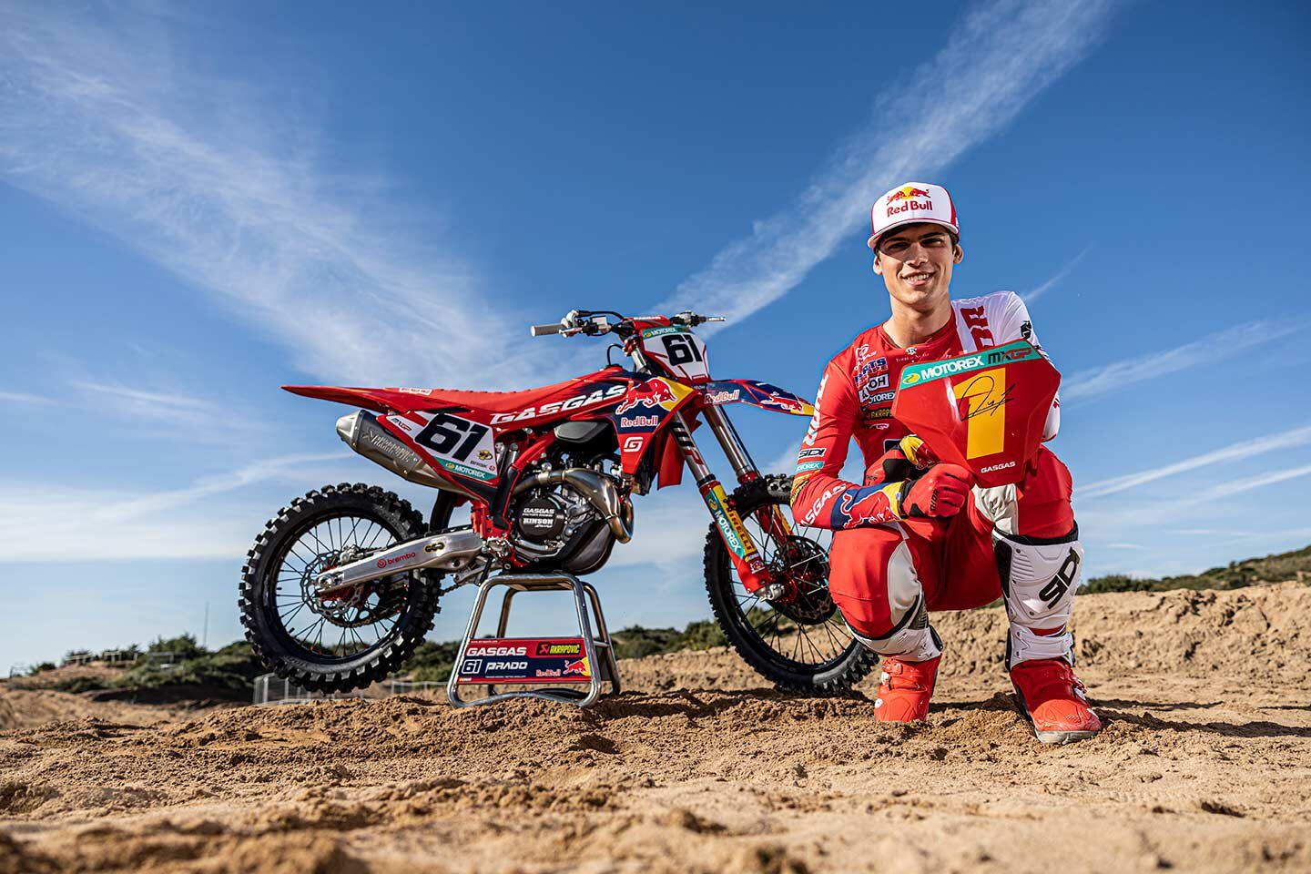 MXGP champ (and GasGas sales associate) Jorge Prado shows you exactly what you get with the new GasGas MC 450F Prado Edition.