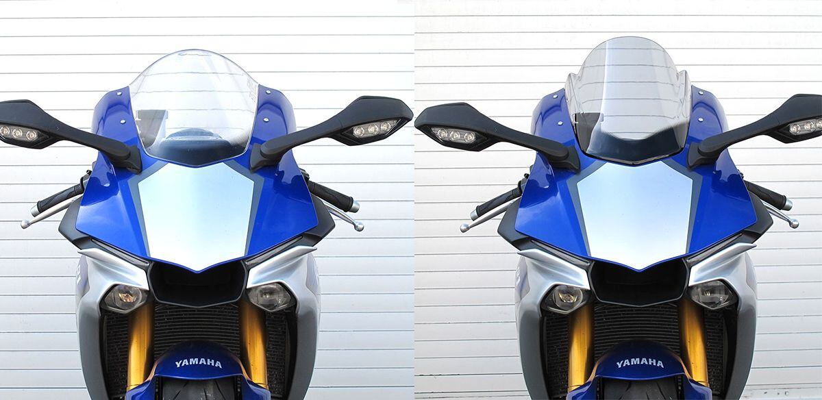 yzf-r1 2020- puig スモークスクリーン Puig Z Racing Windscreen Yamaha R1 2015-2019