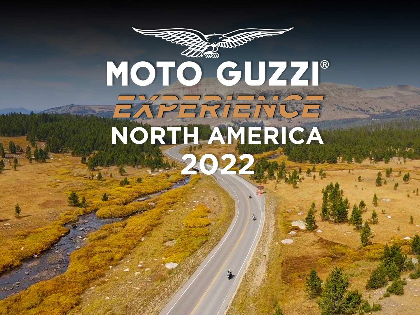 Roam the Ozarks, Montana, or California on a Moto Guzzi Experience Tour in 2022.