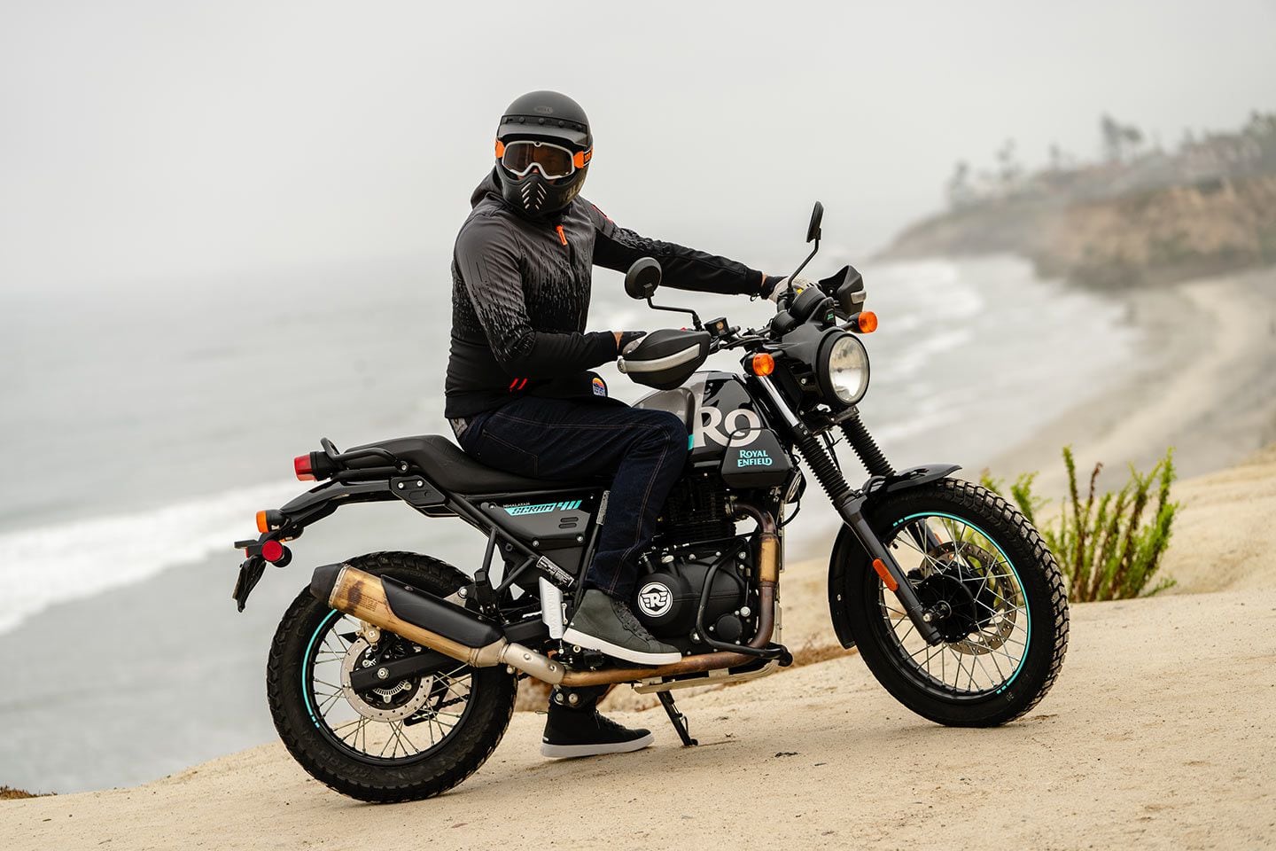 The Scram is a full-sized real motorcycle that is a good fit for first-time riders or more seasoned motorcyclists seeking a second bike for quick urban rides.