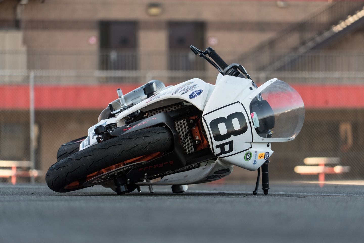 bond Hubert Hudson loose the temper Frame Sliders for the KTM RC390 | Motorcyclist