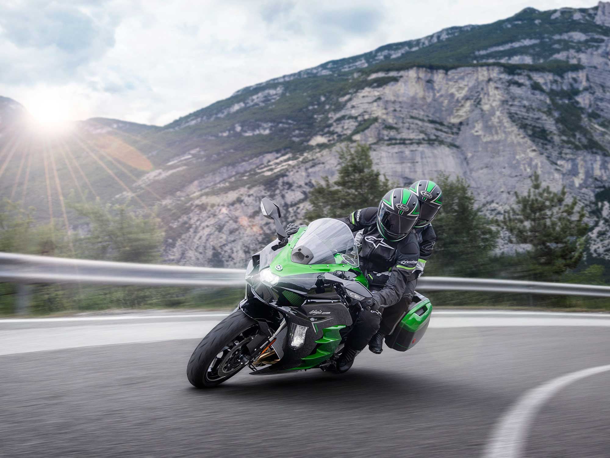 The 2023 Kawasaki Ninja H2 SX SE only gets a minor update for the coming model year.