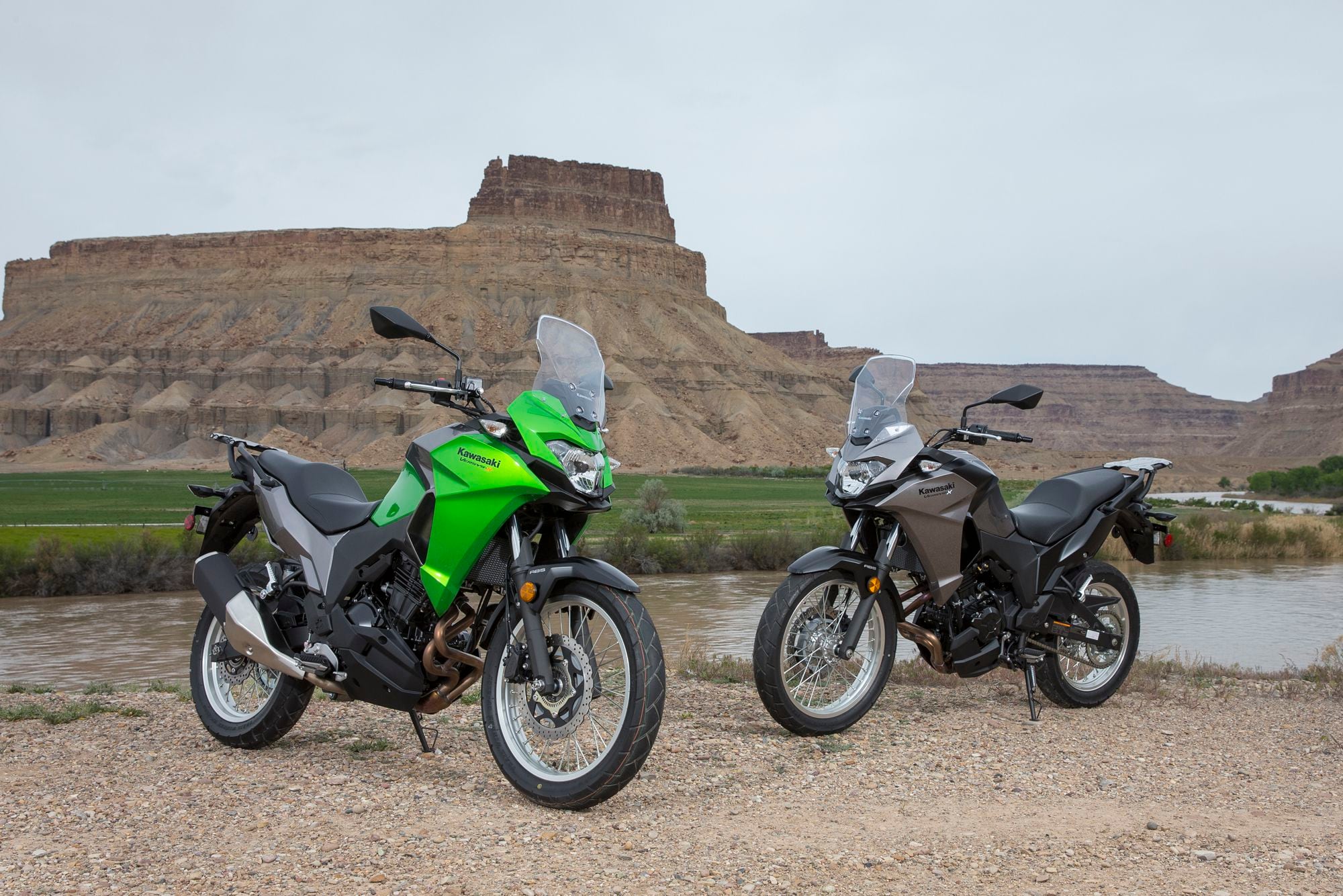 This 2017 Kawasaki Versys-X 300 impressed Motorcyclist with value-adds like options, luggage, and all-around versatility. <i>Kevin Wing/Motorcyclist</i>