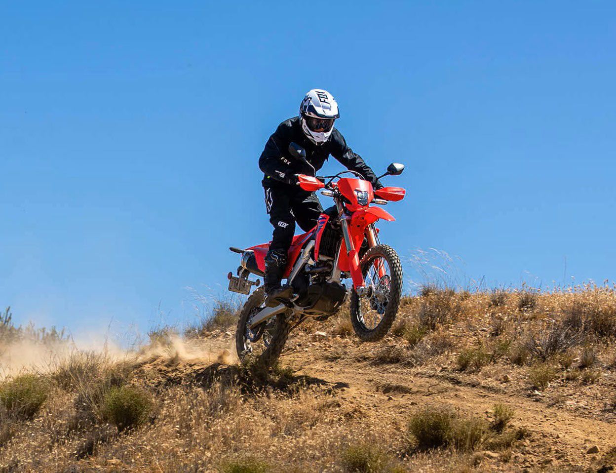 Our list of class-leading dual sport bikes combine advanced off-road performance with street-legal versatility.