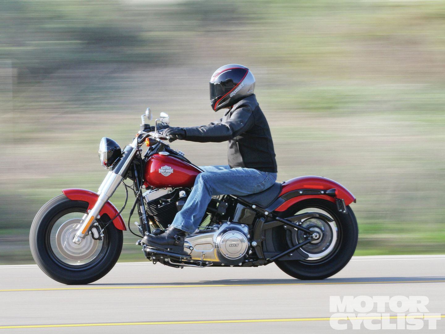 HarleyDavidson Softail Slim First Ride Motorcyclist