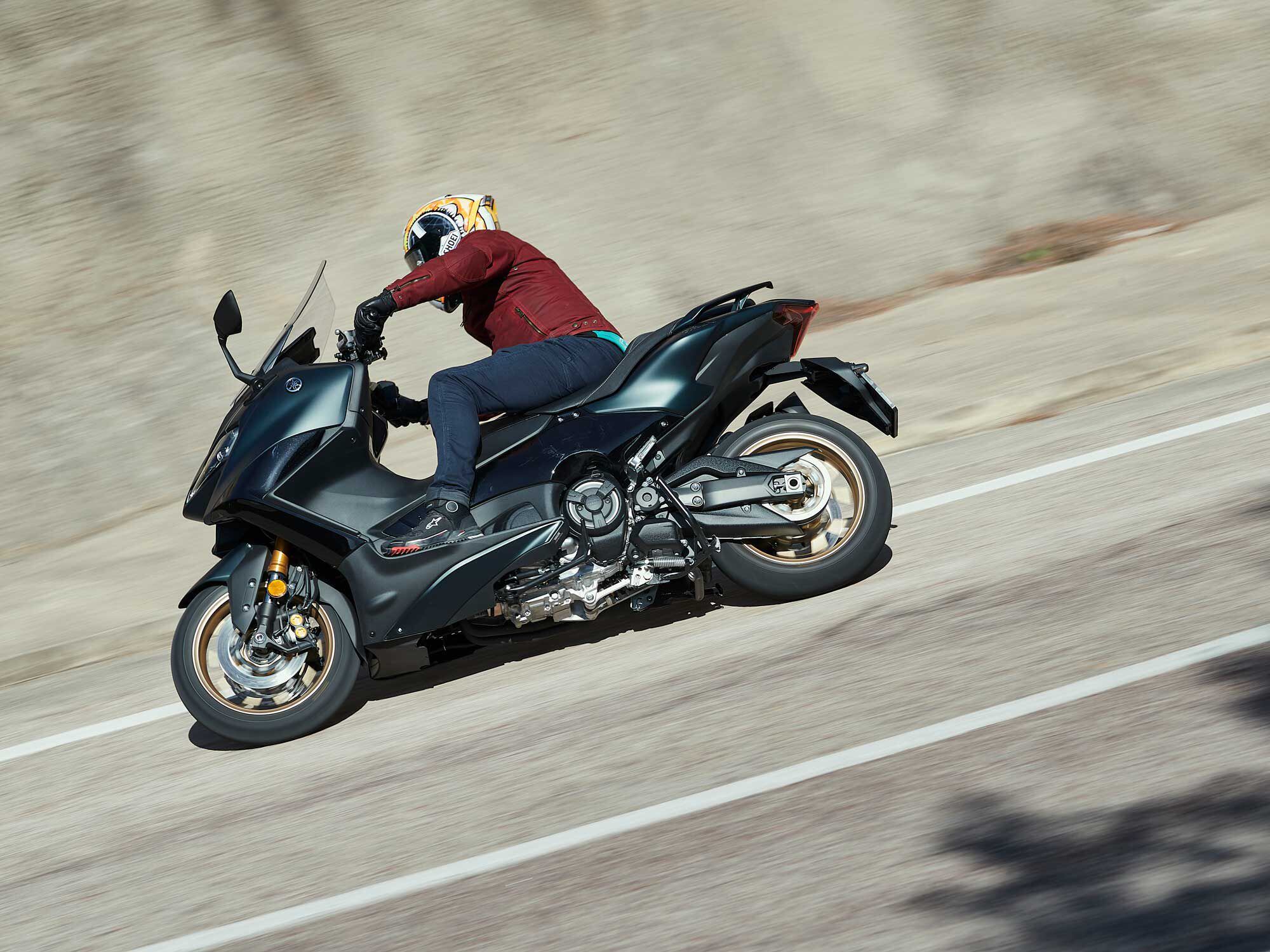 TMAX has been a huge success for Yamaha, with 350,000 units sold worldwide.