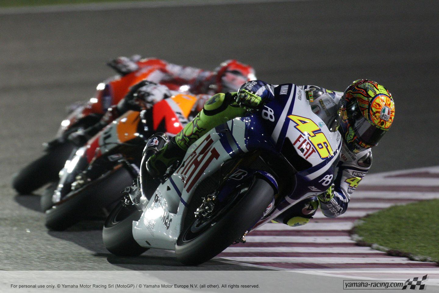 YAMAHA MotoGP FIAT VOX⁈ Fiat Yamaha Open Account With Thrilling One-Two in Qatar