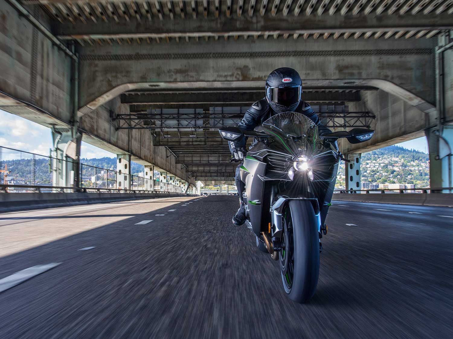 Kawasaki’s Ninja H2 is built for riders looking to quench their need for speed.