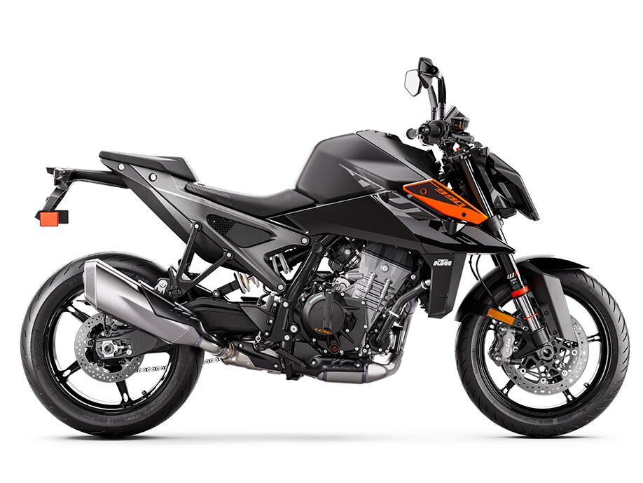2024 KTM 990 Duke in Black.