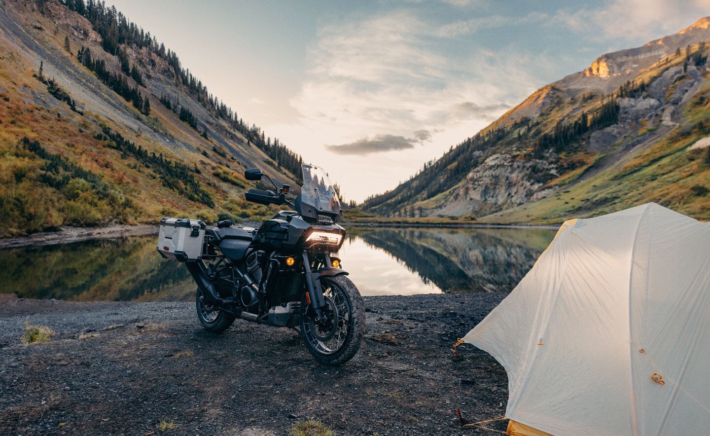 It's pictures like this that make people want an adventure bike.