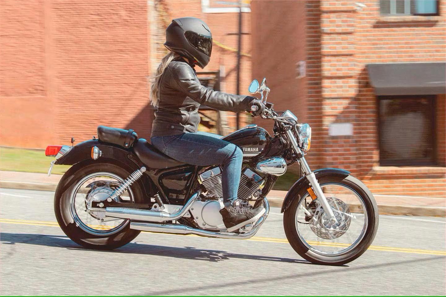 You won't find the 15-year-old, carbureted 250cc Yamaha V Star 250 here; we're going with more modern options for our 2024 starter bike list.